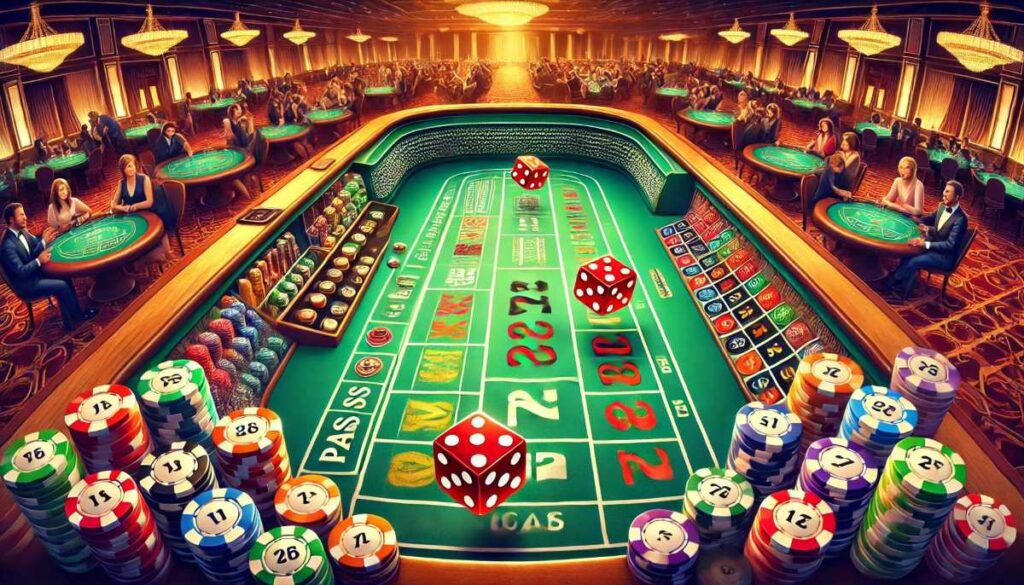 Craps-Strategien im Würfelspiel