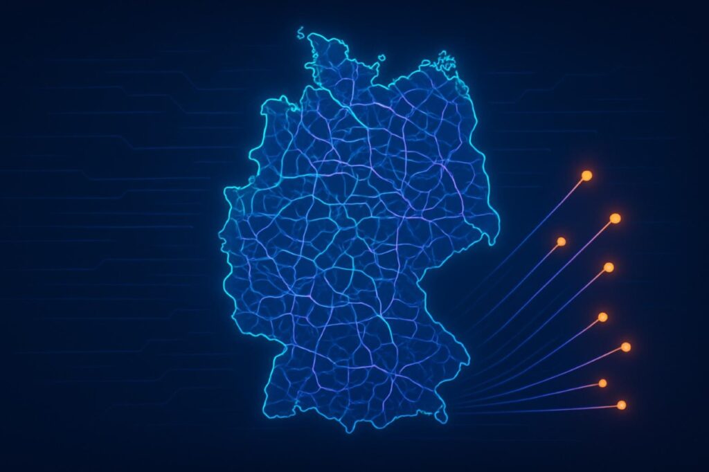 Glasfasernetzausbau Deutschland 2025