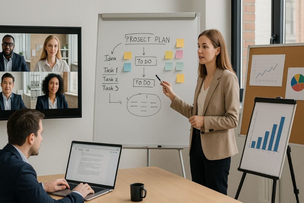 Whiteboard und Co.: Analoge Tools auf dem Vormarsch