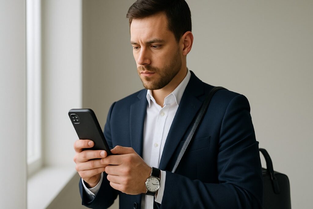 Smartphon-Hülle fürs Business