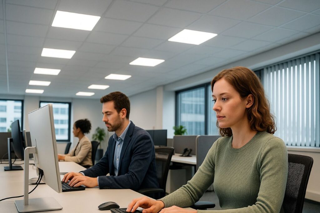 Effiziente Beleuchtungslösungen für Büros und Unternehmen