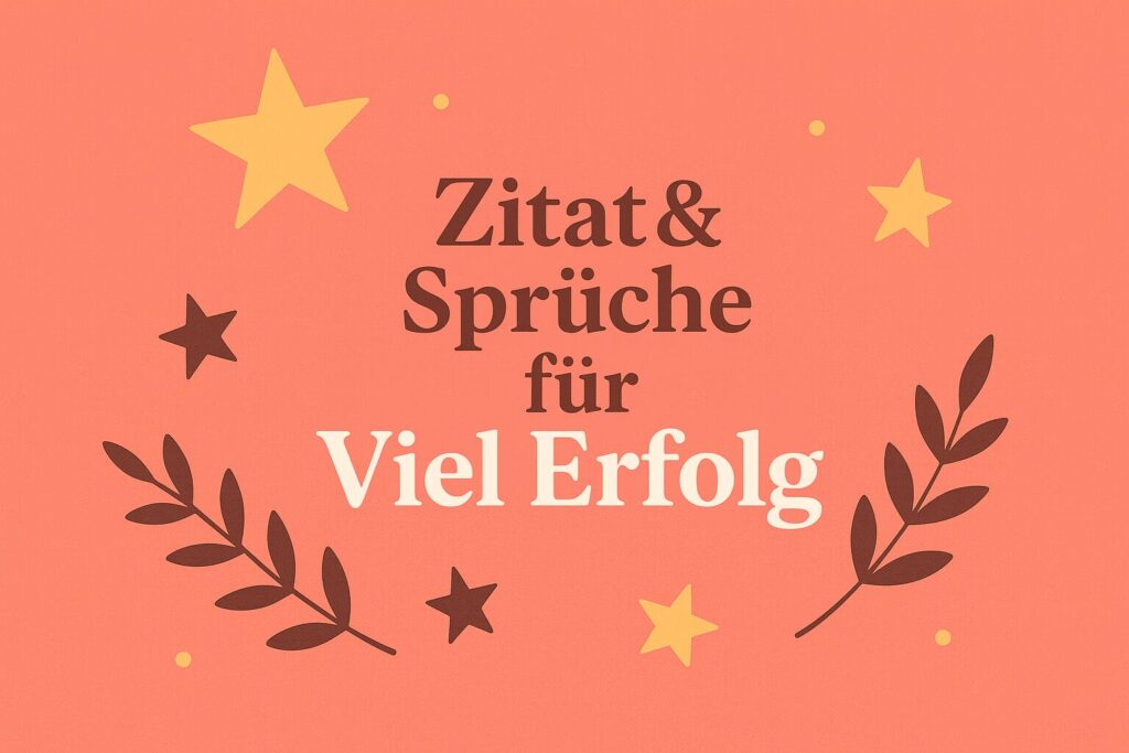 Viel Erfolg wünschen: Die schönsten Sprüche & Ideen Viel Erfolg wünschen