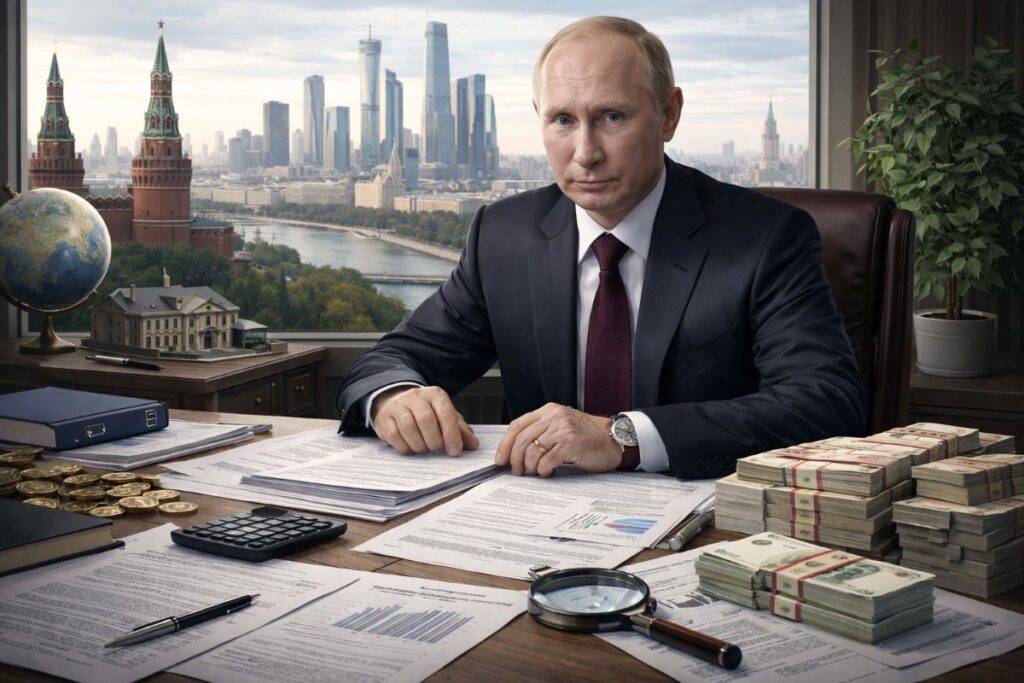 So reich ist Vladimir Putin