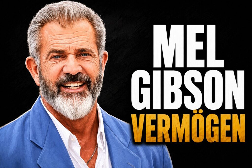 Das Vermögen von Schauspieler Mel Gibson