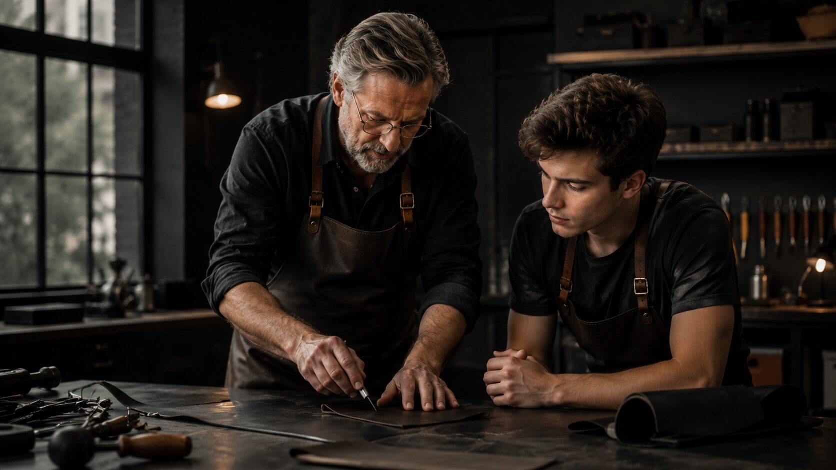 Handwerk mit Meister und Team