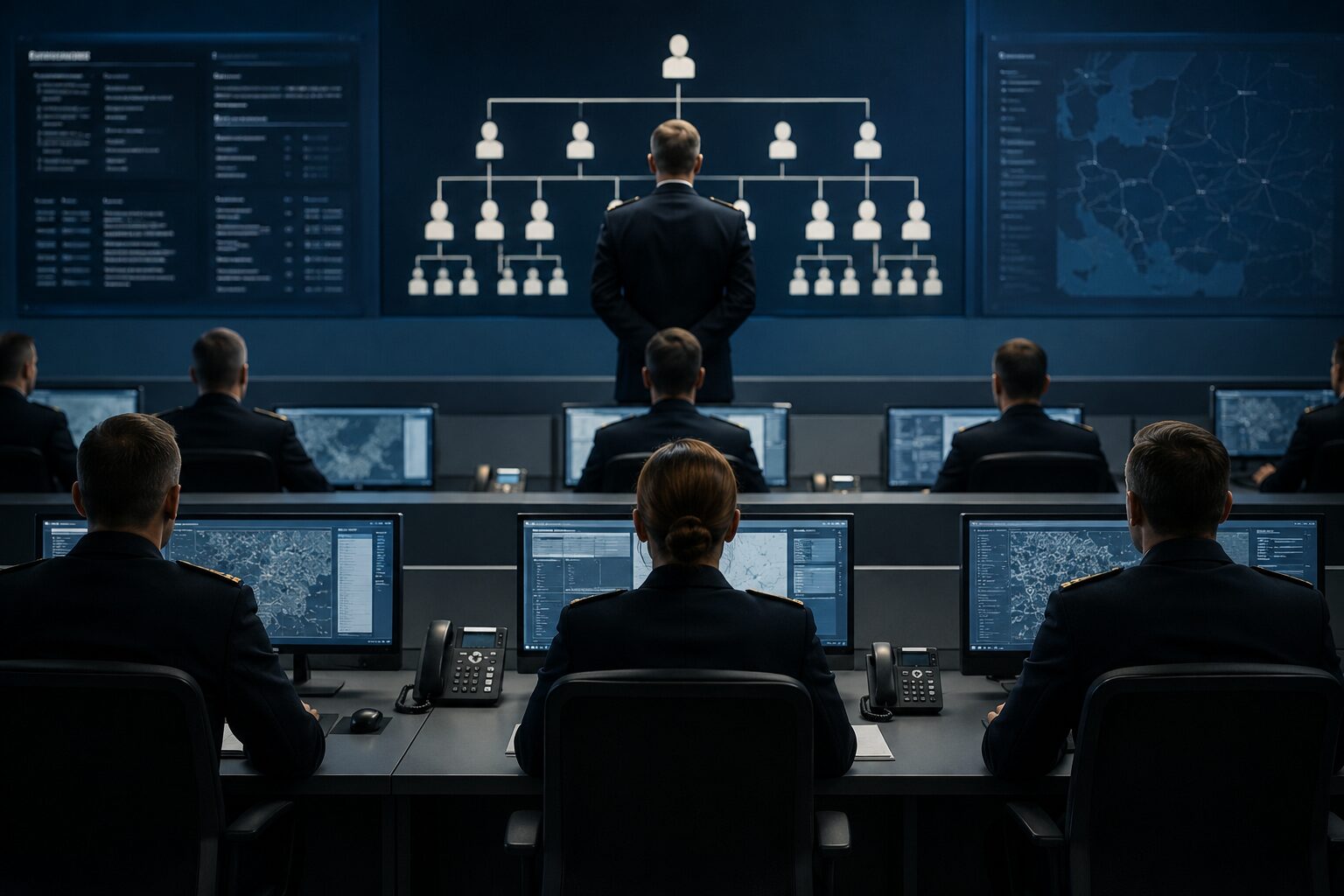 Streng hierarchische Organisationen