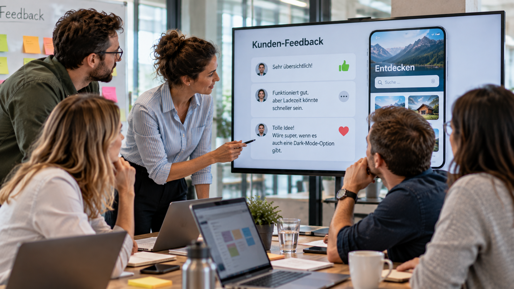 5. Schnelles Feedback einbauen